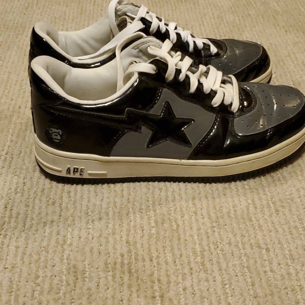 RARE Low Grey Bapesta